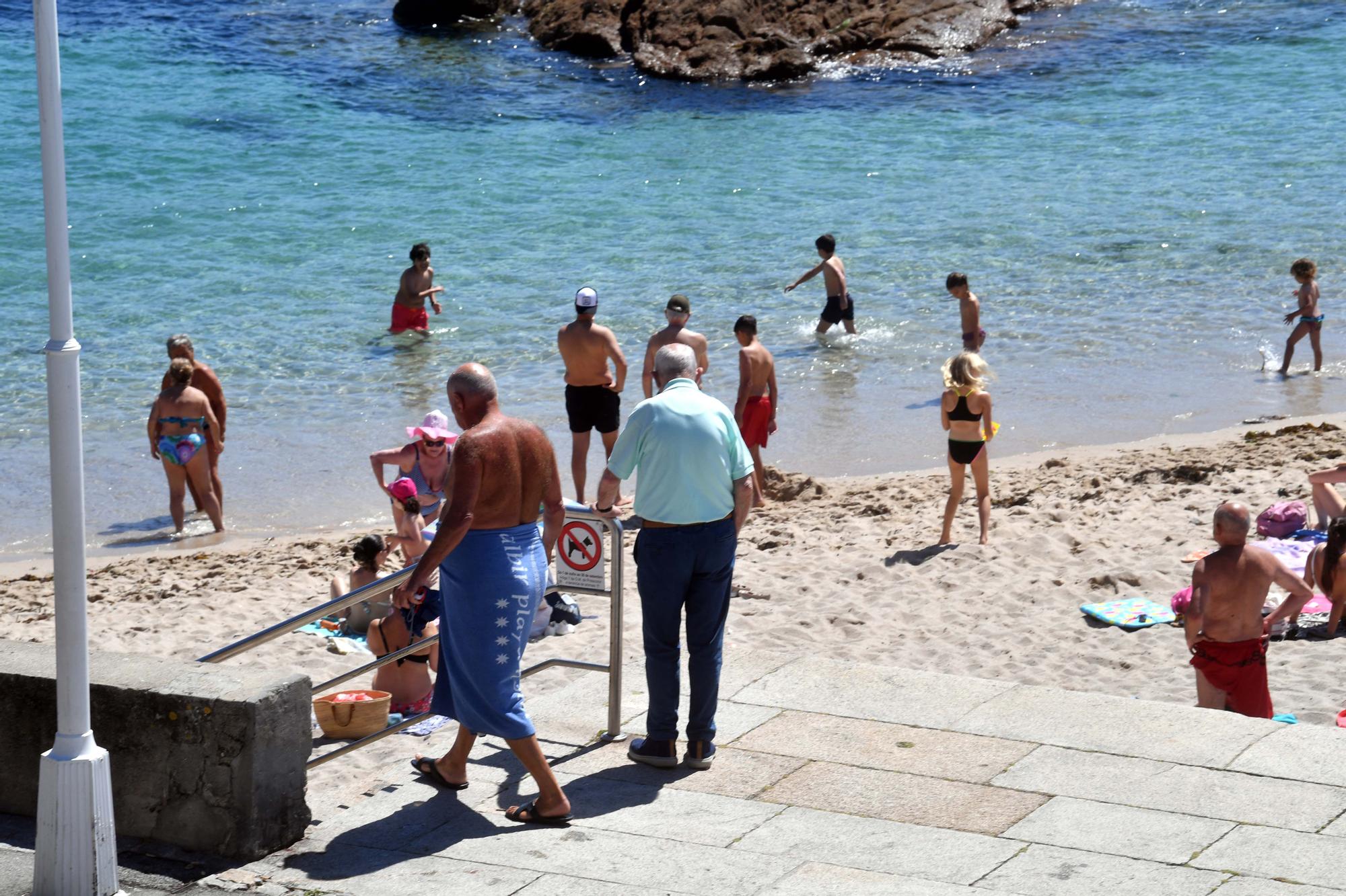 El calor aprieta en A Coruña