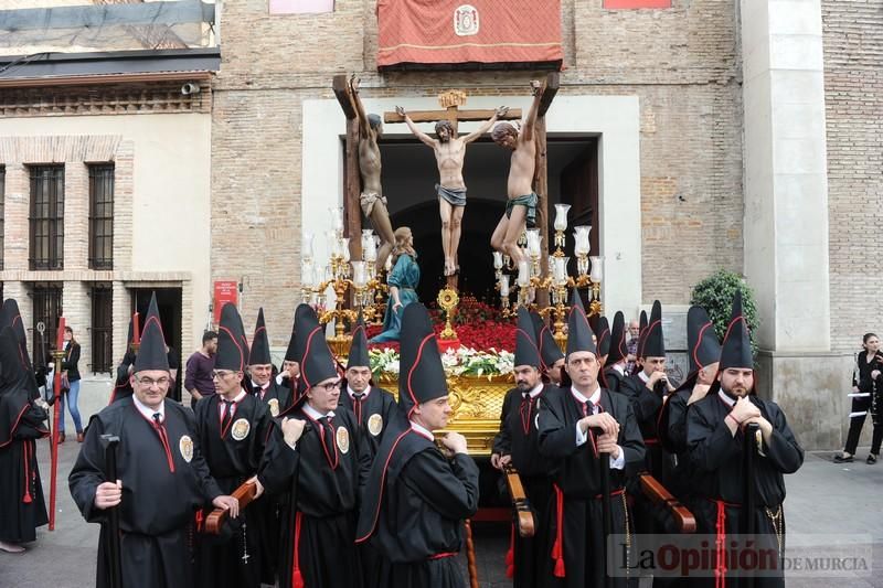 Procesión de la Soledad del Calvario en Murcia