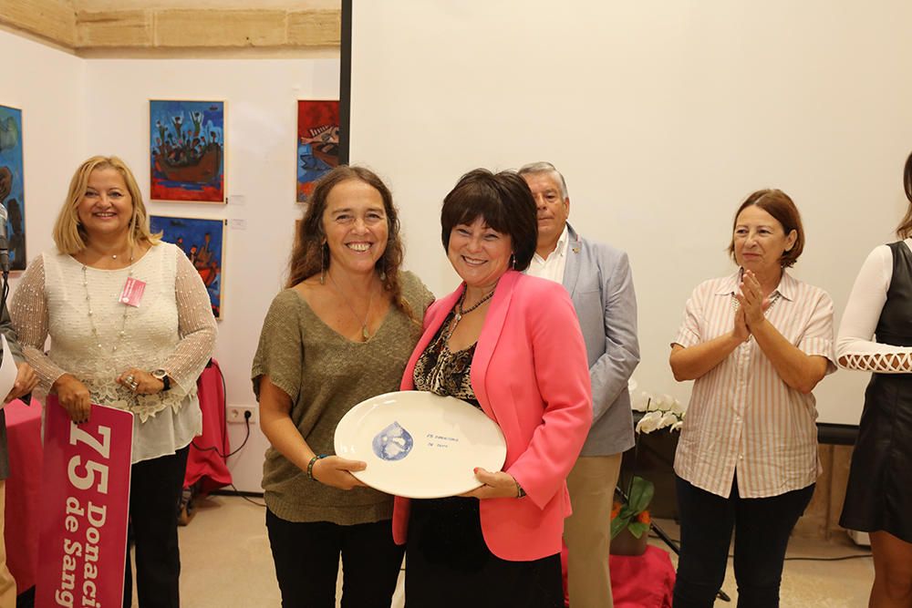 Homenaje a los donates de sangre en Ibiza