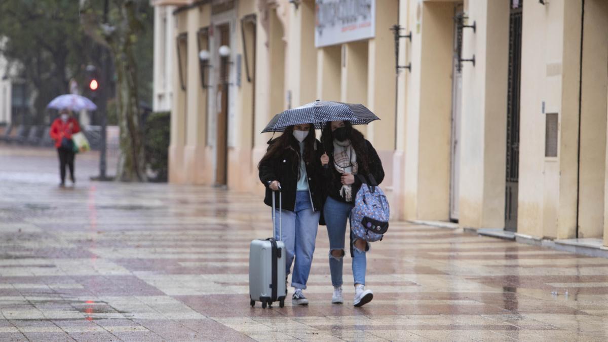 Lluvia en València: comienza la ola de frío del puente de San José