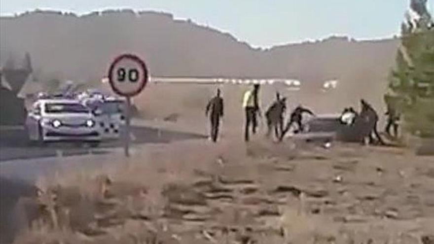 Cuatro meses de prisión para el conductor que huyó de la policía en Teruel