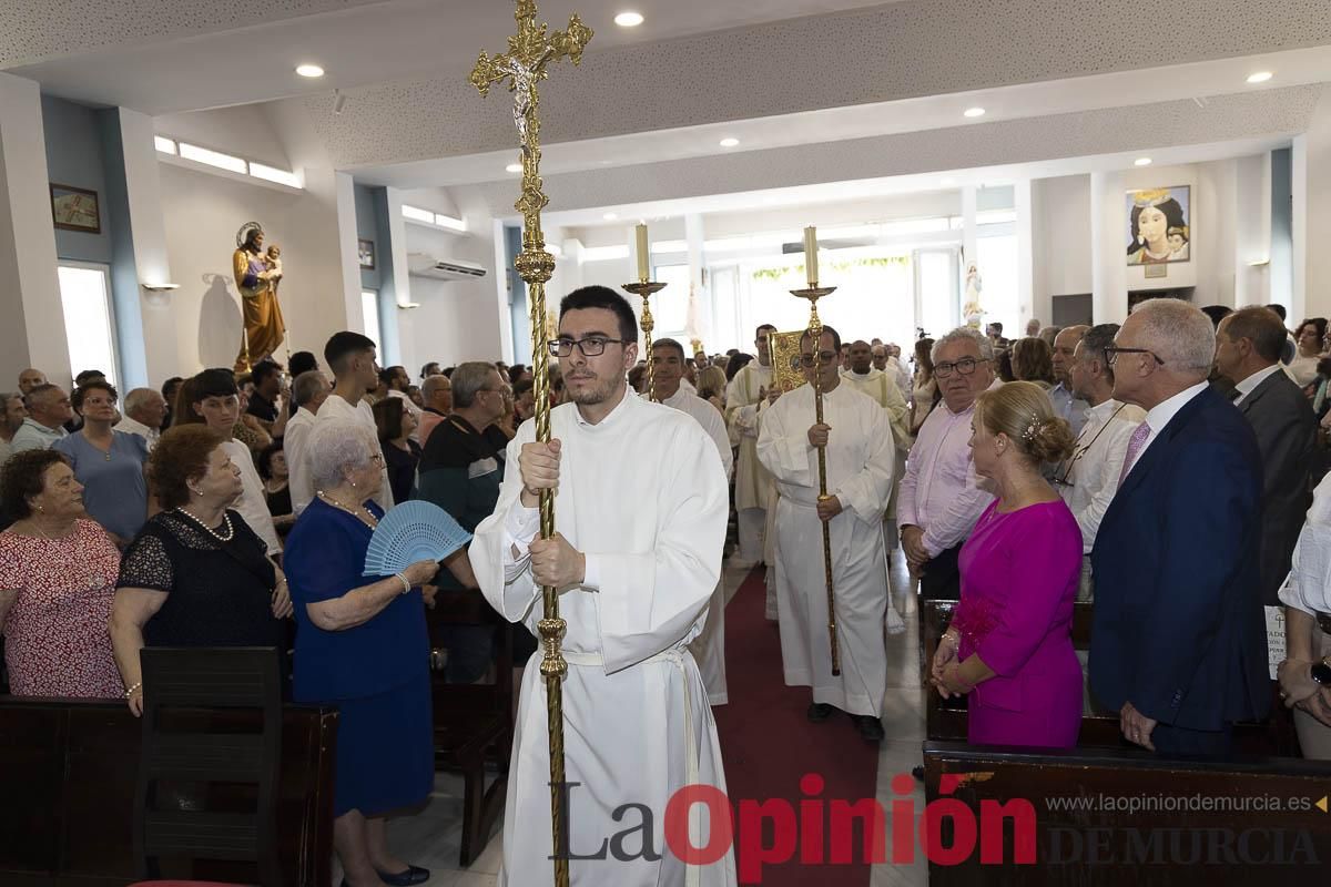 Así se ha vivido la ordenación sacerdotal de Miguel Tovar Fernández en la pedanía molinense de Torrealta
