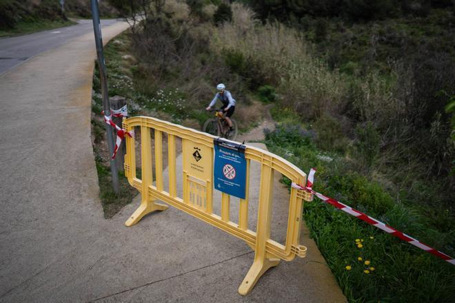"Algunos ciclistas siguen incumpliendo las normas en Collserola"