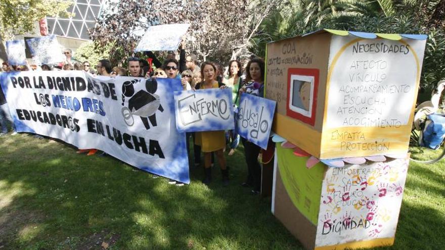 Los educadores de menores tutelados irán a la huelga