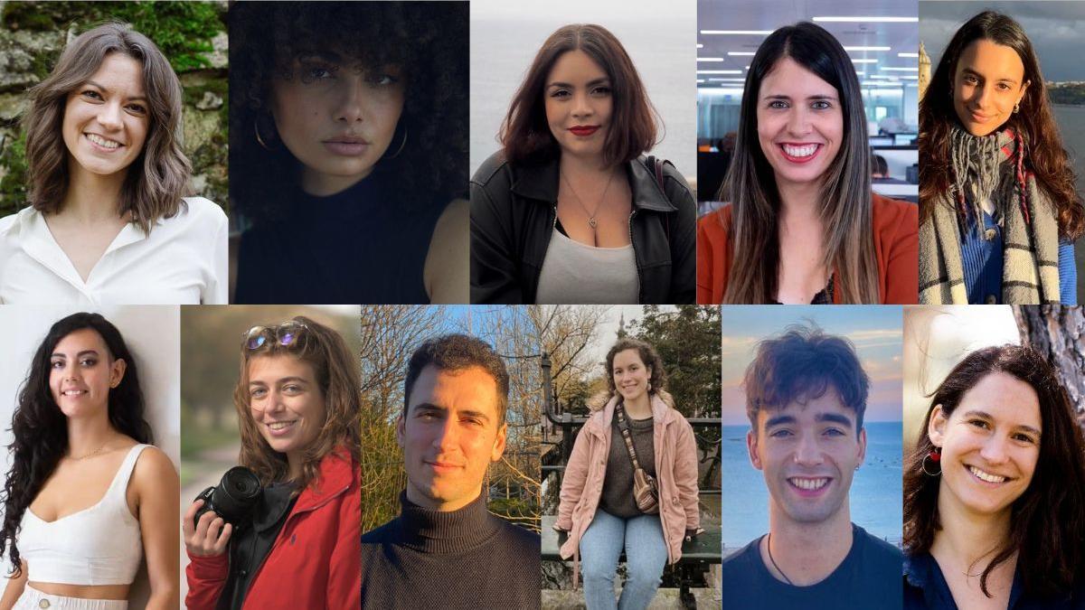 Integrantes de la red española de 'mensajeros' del programa de 'Climate Verified' de Naciones Unidas, Tiktok y Purpose.