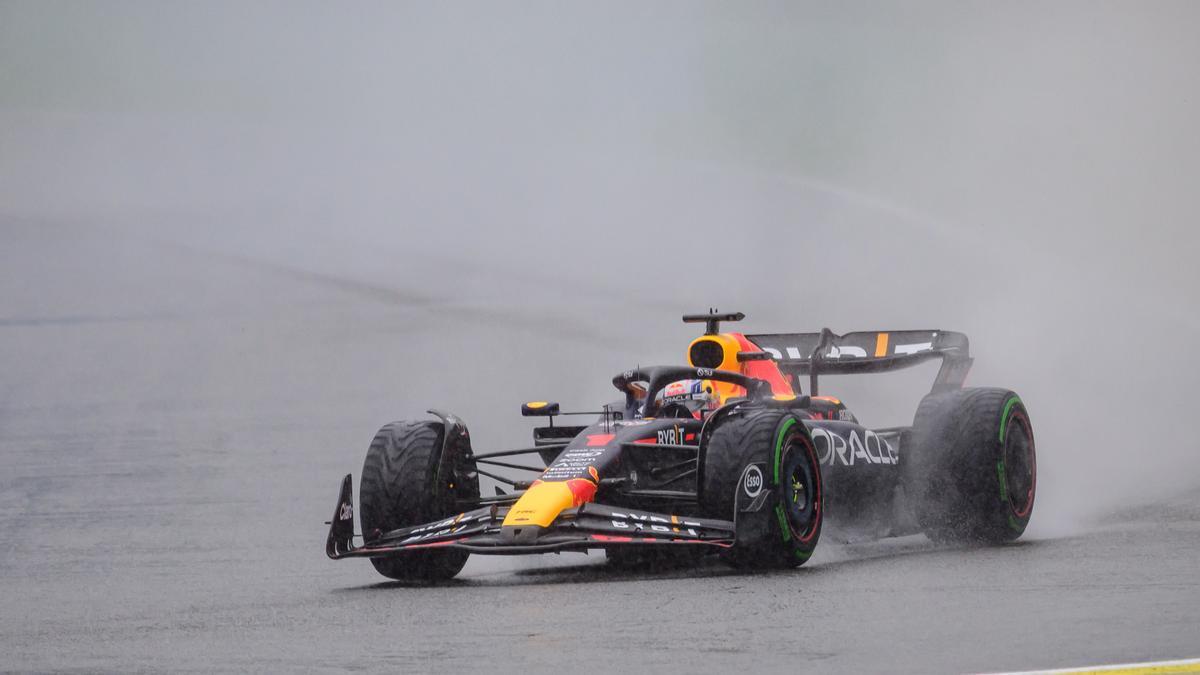 Verstappen, en el GP de Bélgica.