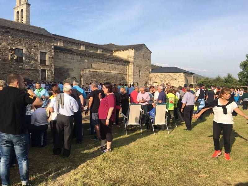 Merienda popular en San Martín de Castañeda