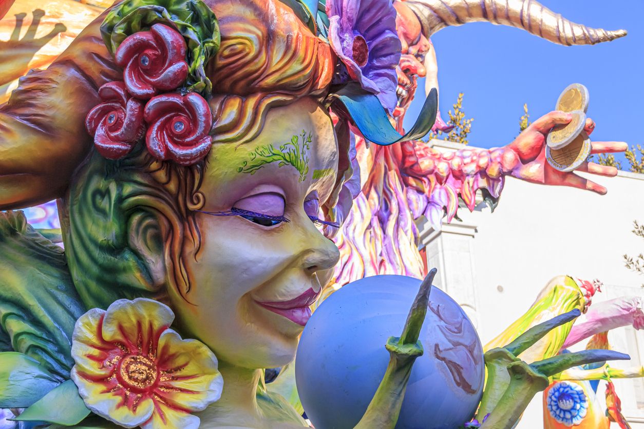 Putignano está a la altura de los mejores carnavales del mundo.