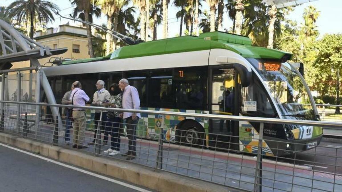 El TRAM, en el Grau.