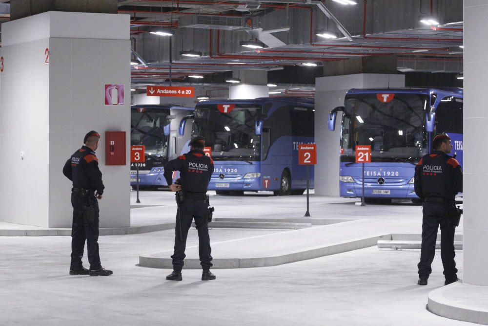 Inauguració de la nova estació d'autobusos de Girona