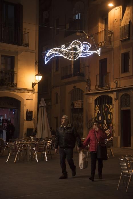 Els llums de Nadal arriben més lluny a Manresa