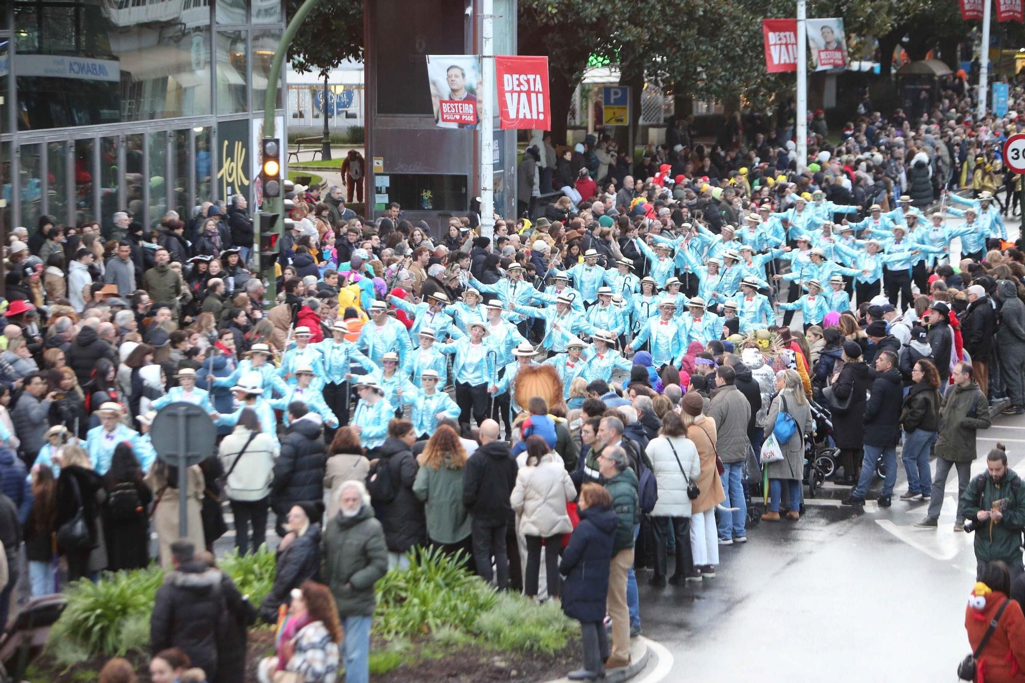 Carnaval A Coruña 2024: Desfile de comparsas y carrozas