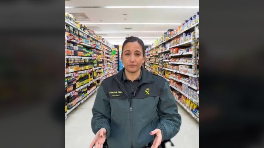 Alerta nacional de la Guardia Civil a la población por lo que está pasando con los supermercados