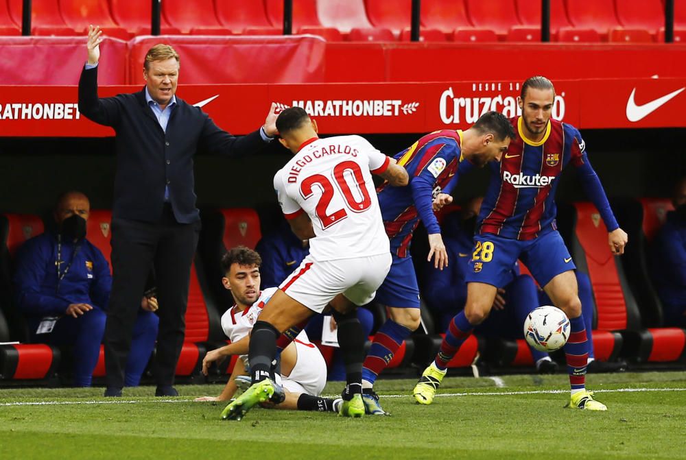 Sevilla - Barça, en imatges