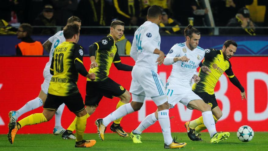 Cristiano y Bale acaban con el maleficio blanco en Dortmund