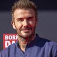 David Beckham, en un acto de Tudor en la base náutica del Port Vell del equipo suizo de la Copa América de Vela Alinghi Red Bull Racing.