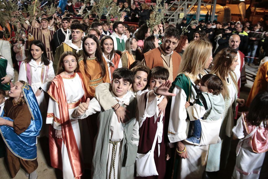 Las imágenes de la procesión de Domingo de Ramos en Lorca