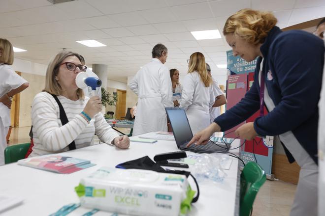 Pruebas de asma en el Hospital de Sant Joan