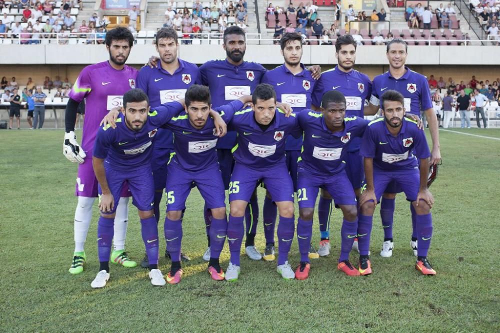 El FC Cartagena vence al Al-Rayyan de Qatar en el Cartagonova