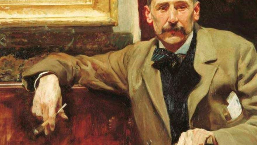 El mítico retrato de Galdós, realizado por Sorolla en 1894. | | LP/DLP