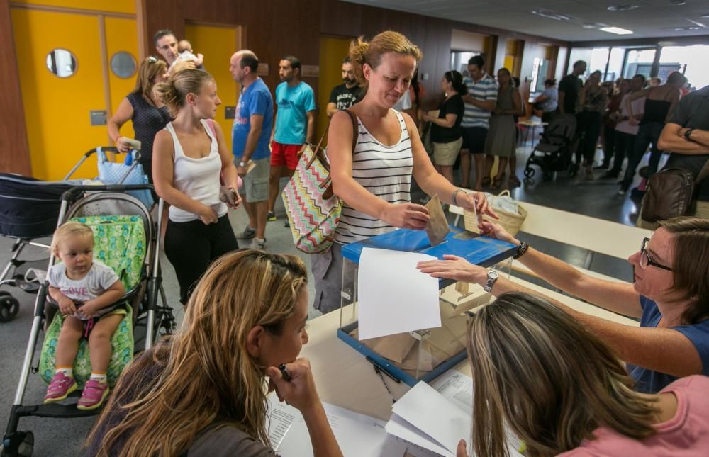 Votaciones de la jornada continua en Elche