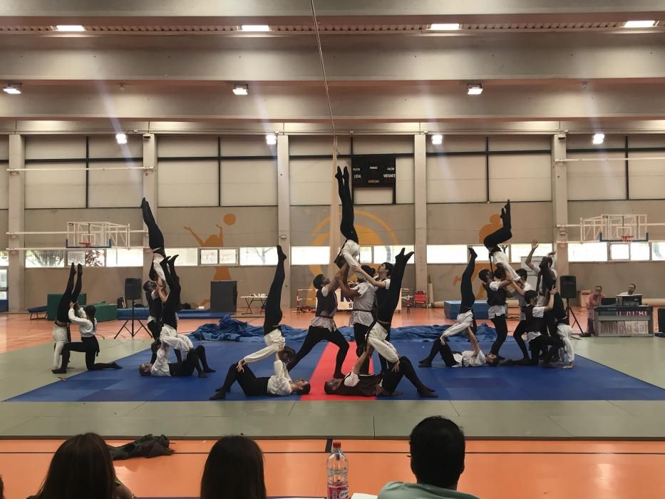 Concurs d'acrosport Col·legi San Roque (València)