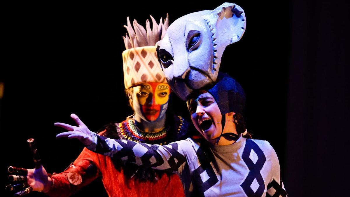 «El gran show de 'El rey león'».