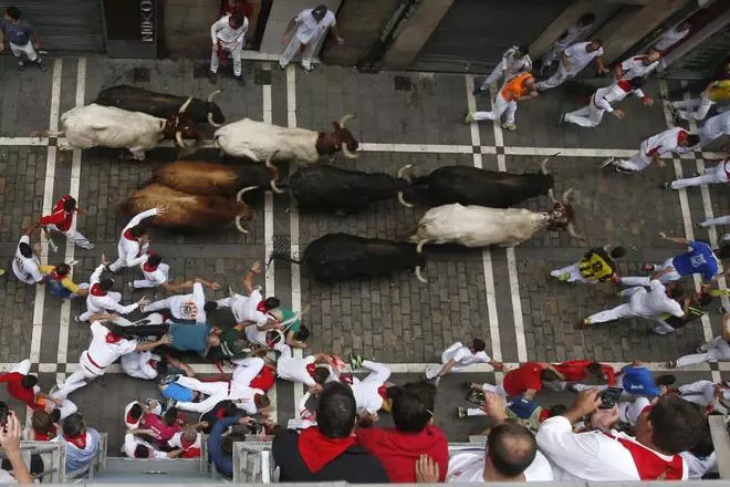 Quart 'encierro' dels Sanfermines 2017