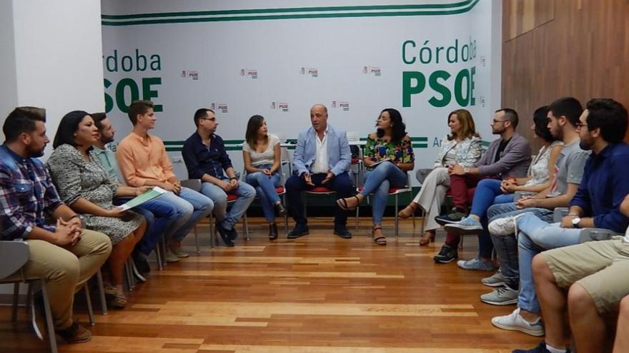 Antonio Ruiz dice que la juventud tendrá un papel protagonista en el PSOE de Córdoba