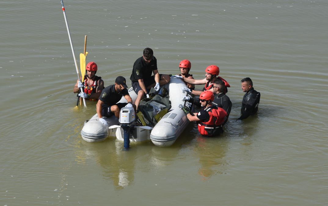 Se intensifica la busqueda del hombre desaparecido en el río