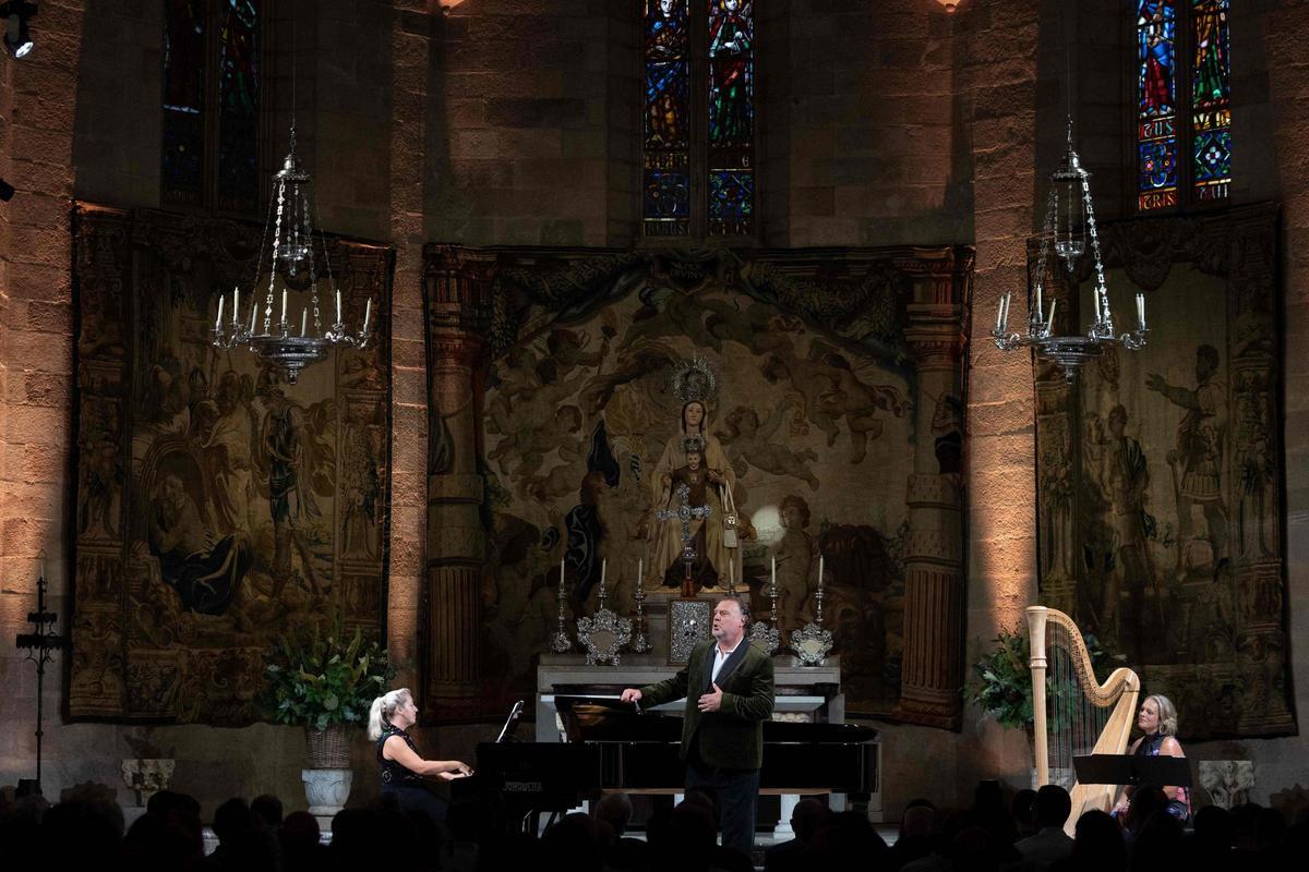 Les imatges de Bryn Terfel al Festival de Peralada