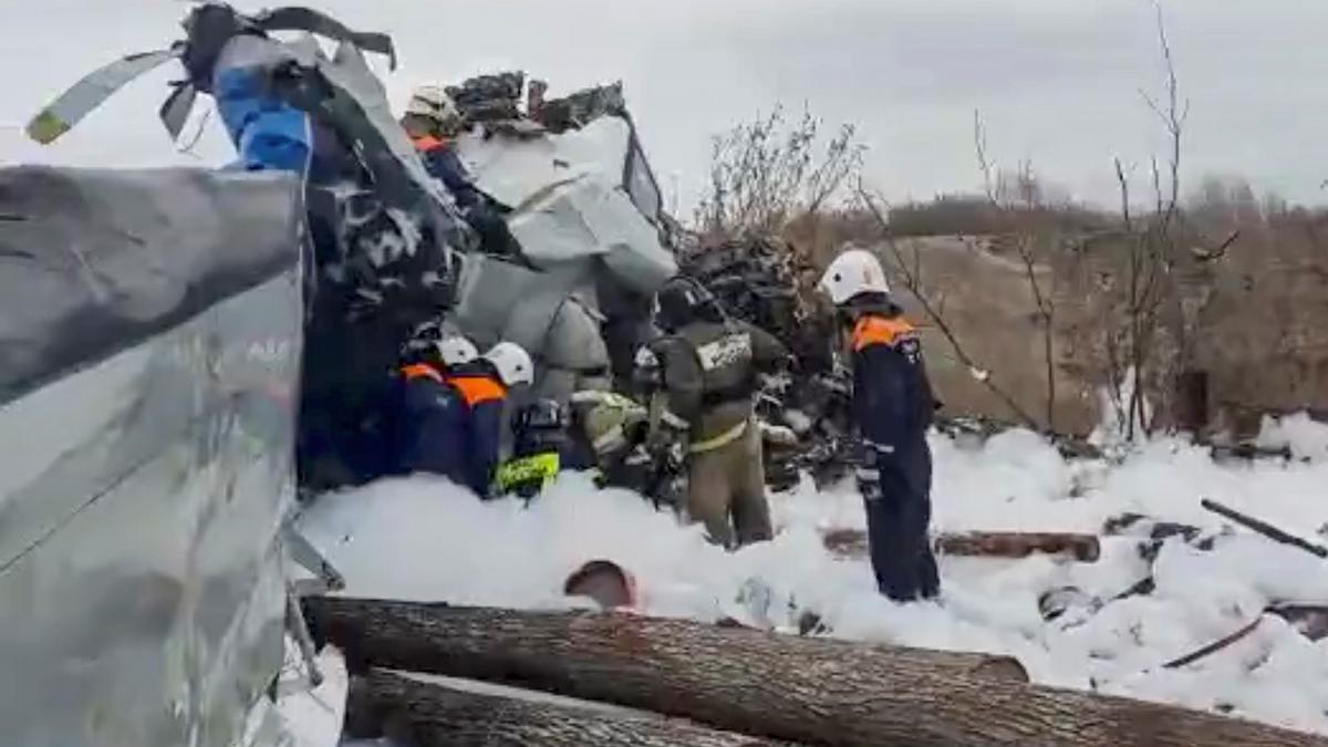 Se estrella en Rusia un avión con 20 paracaidistas a bordo