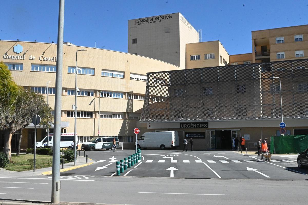 El Hospital General de Castelló, donde estaba ingresada la víctima de este caso.