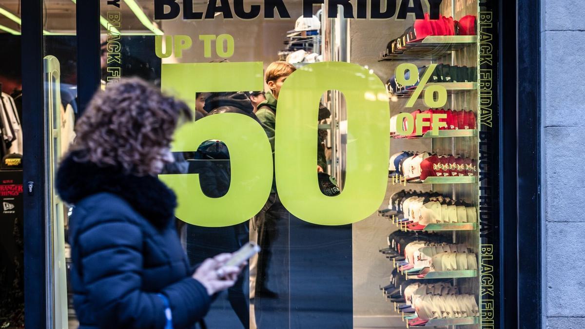 Descuentos en un establecimiento por el Black Friday