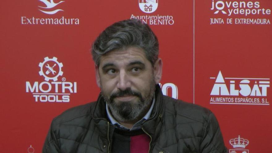 Juan García dice que el Don Benito &quot;dará el máximo&quot; ante el Badajoz