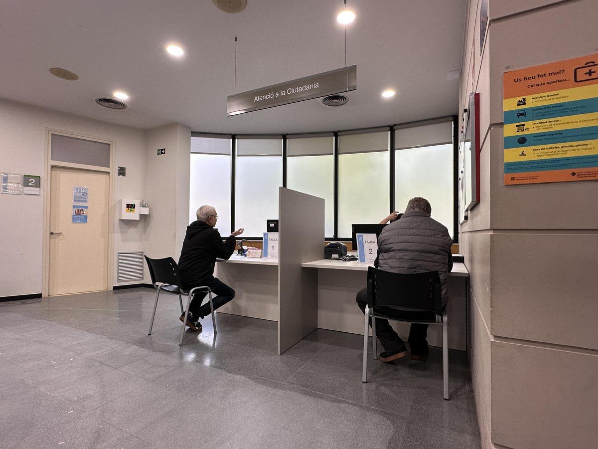El nou espai d'atenció després de la remodelació