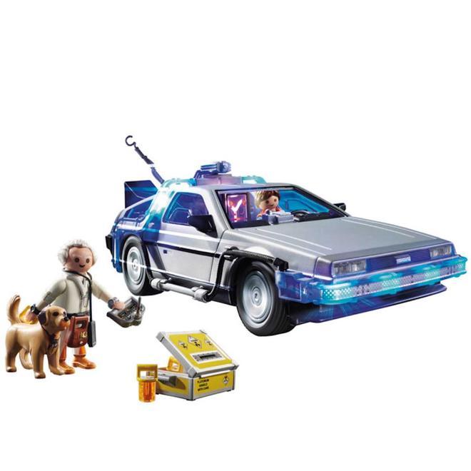 El Delorean de 'Regreso al Futuro'... De Playmobil