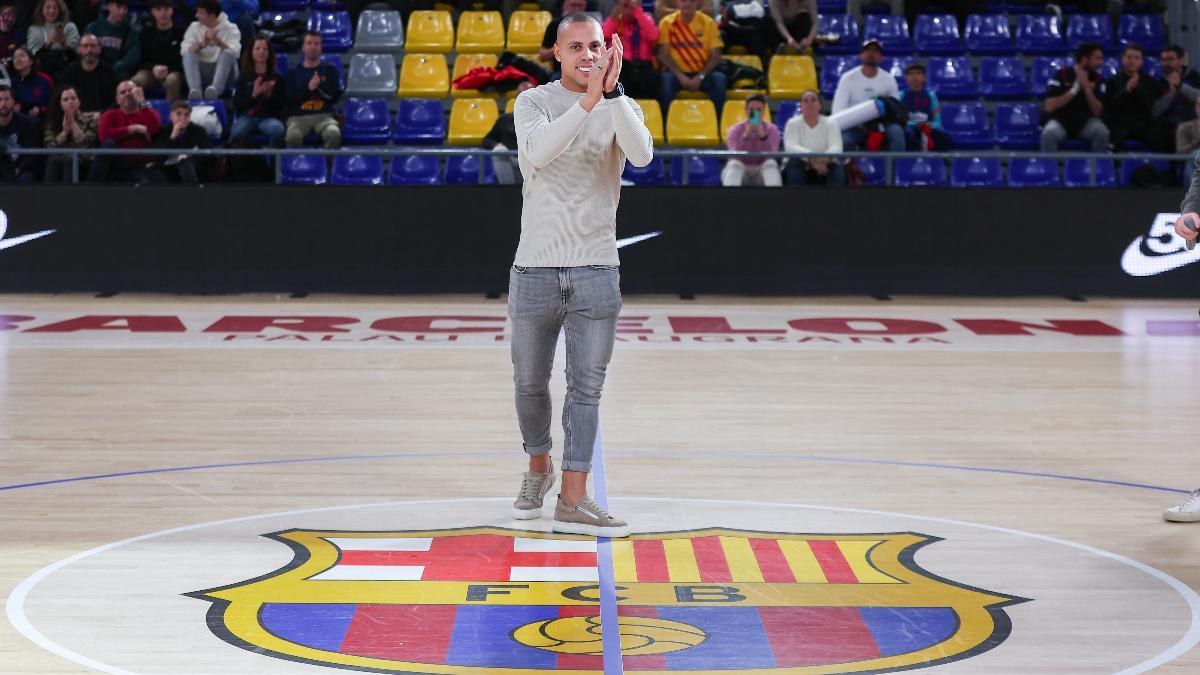 Ferrao, en el Palau el día de la derrota ante ElPozo