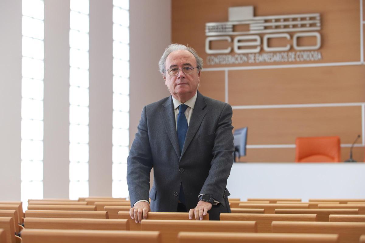 El presidente de CECO, Antonio Díaz.
