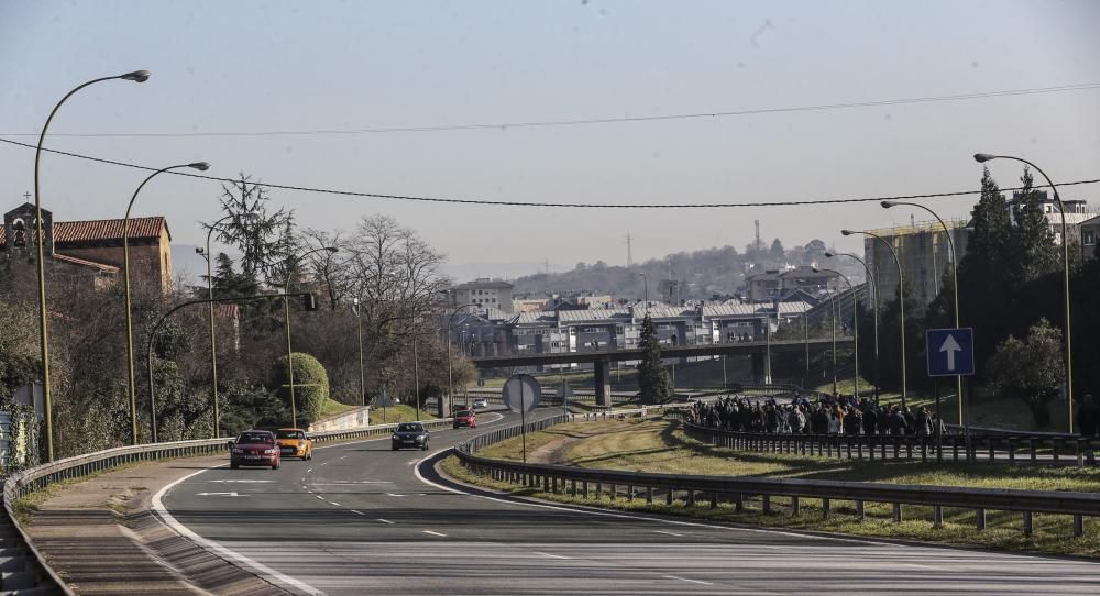 Oviedo inaugura el Bulevar de Santullano