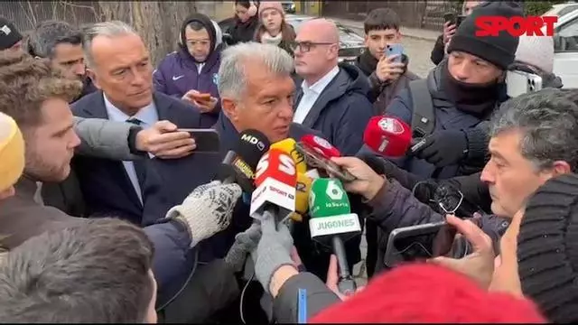 Joan Laporta: "¿Ter Stegen? Esperemos que sea un "hasta luego""