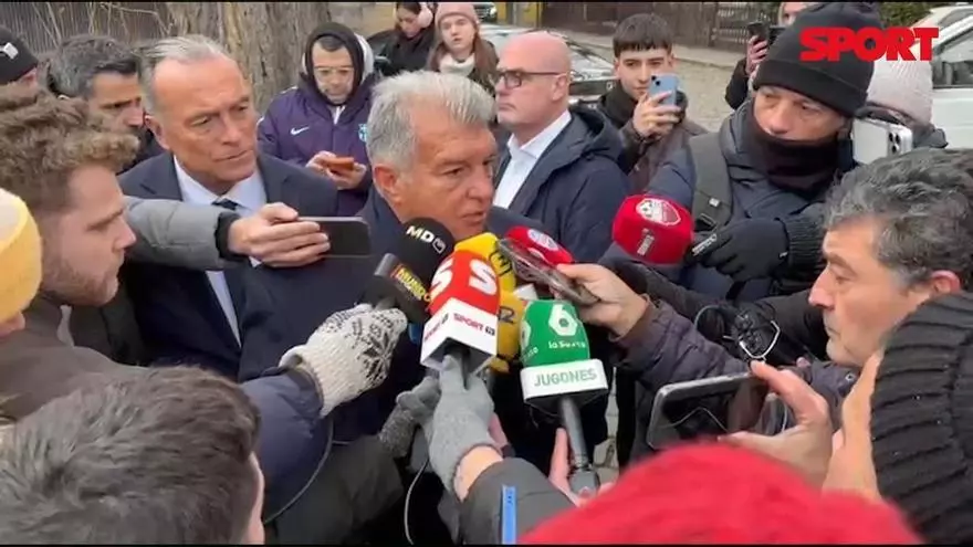 Joan Laporta: "¿Ter Stegen? Esperemos que sea un "hasta luego""