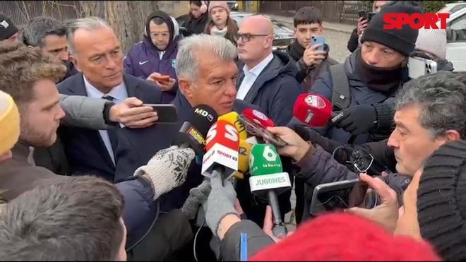 Joan Laporta: ¿Ter Stegen? Esperemos que sea un hasta luego