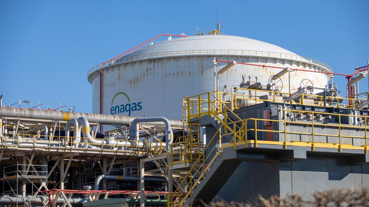 Planta de regasificación de Enagás.