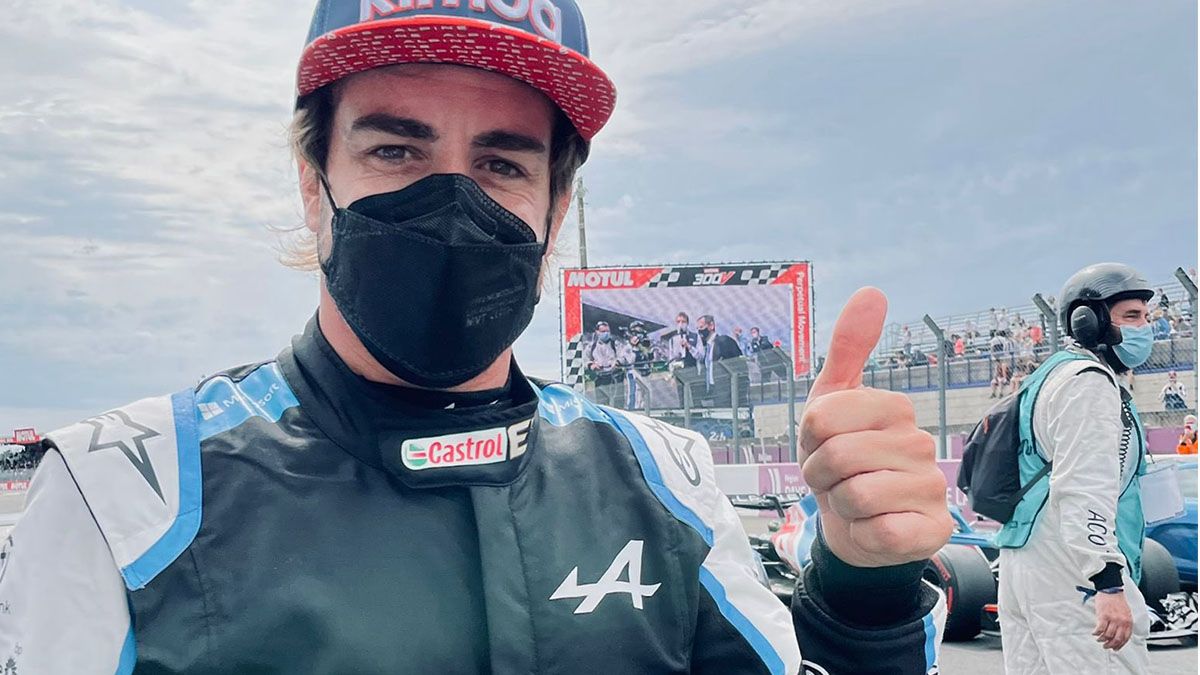 Alonso en las 24 de Le Mans