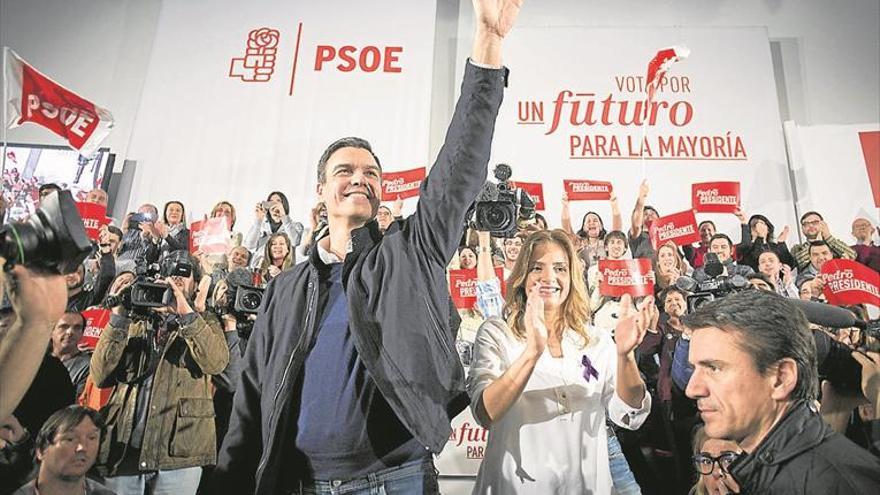 Pedro Sánchez visita Zaragoza en su carrera por las primarias del PSOE