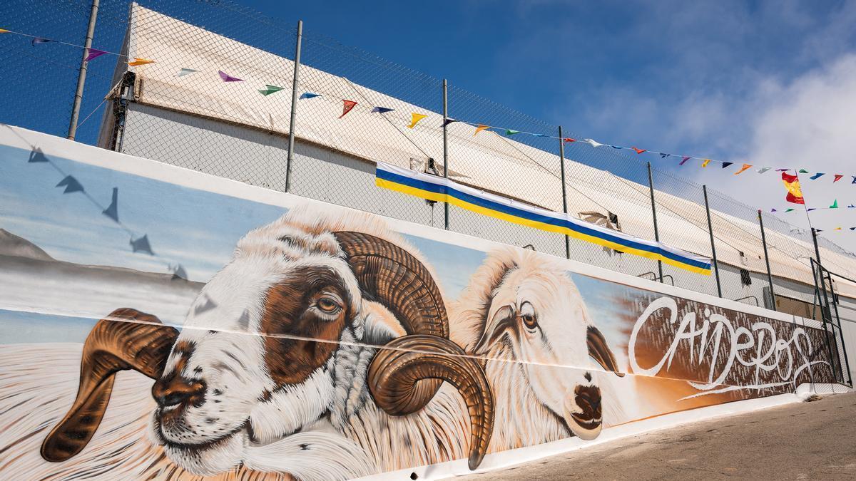Nuevo mural en Caideros realizado por Richar Santana.