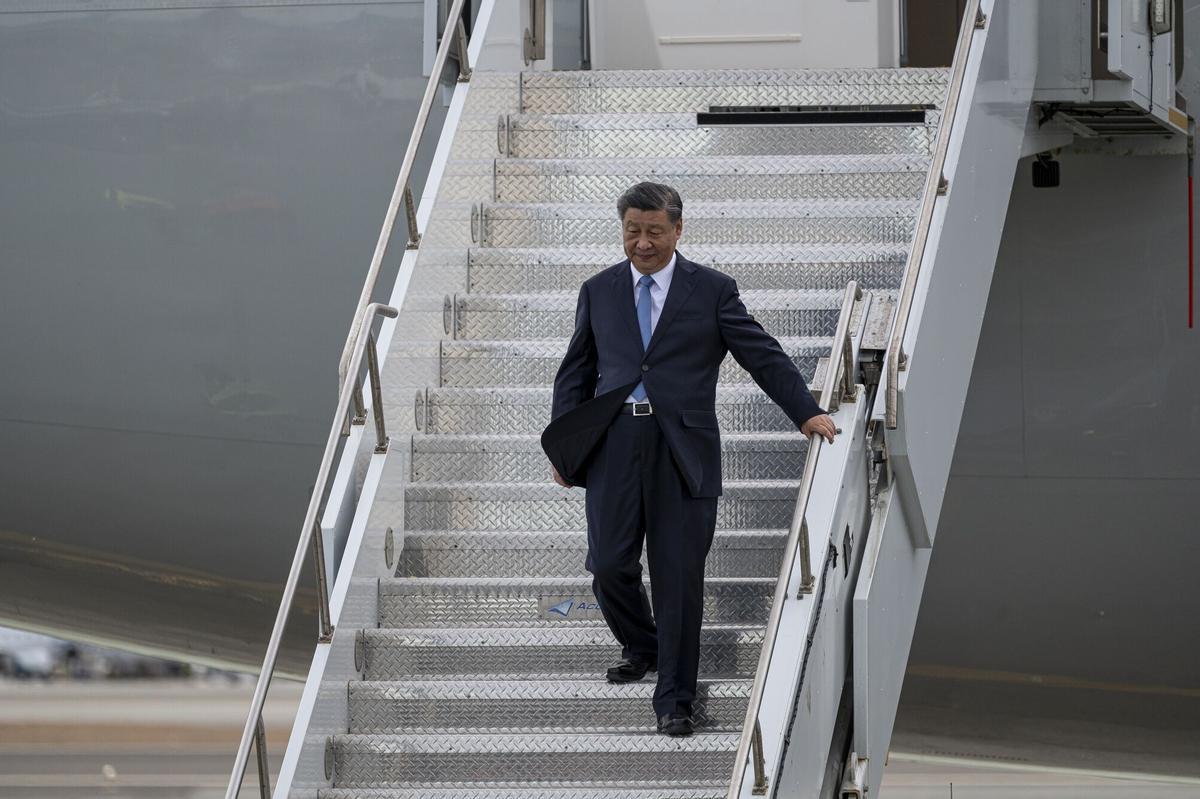 Xi Jinping llega a San Francisco para reunirse con Biden