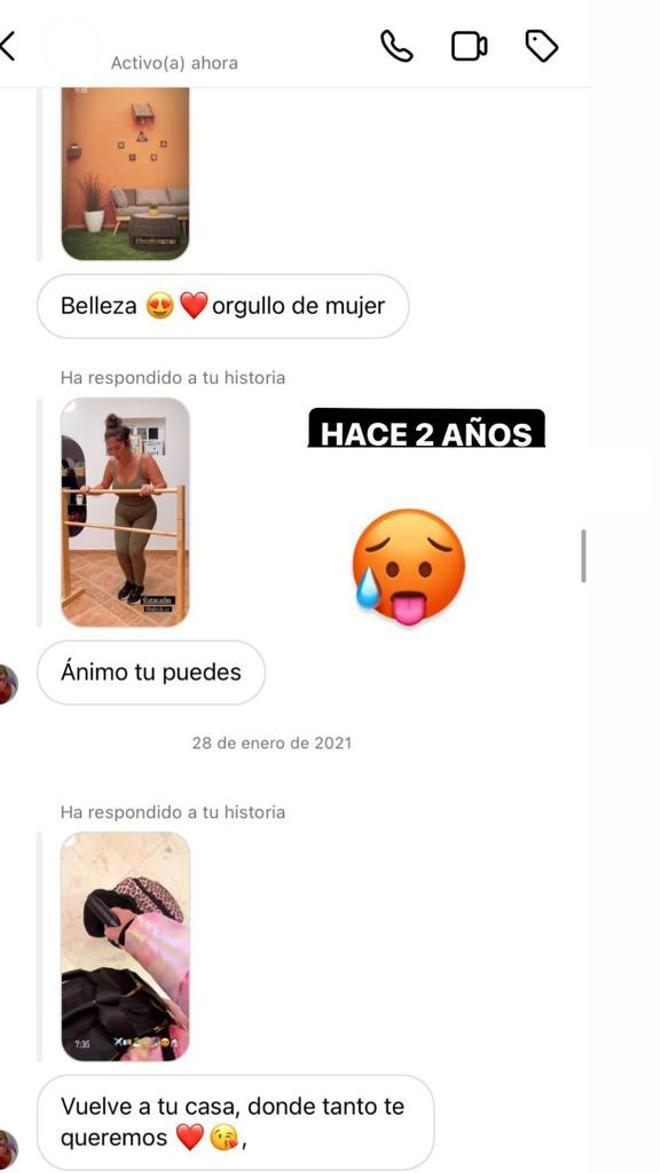 Anabel Pantoja recibe acoso en Instagram
