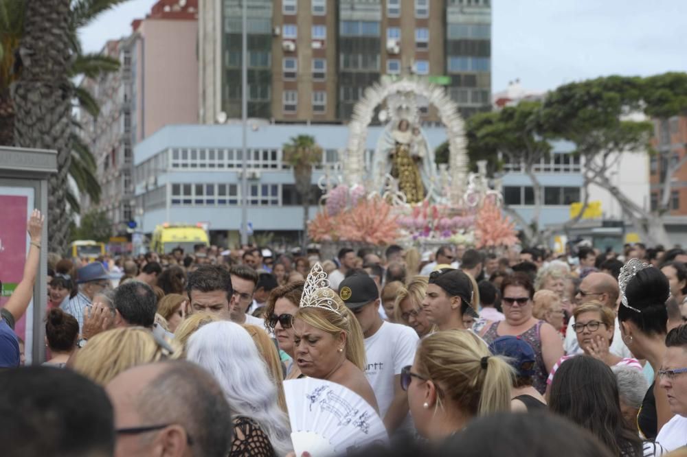 Procesión marítima de la Virgen del Carmen